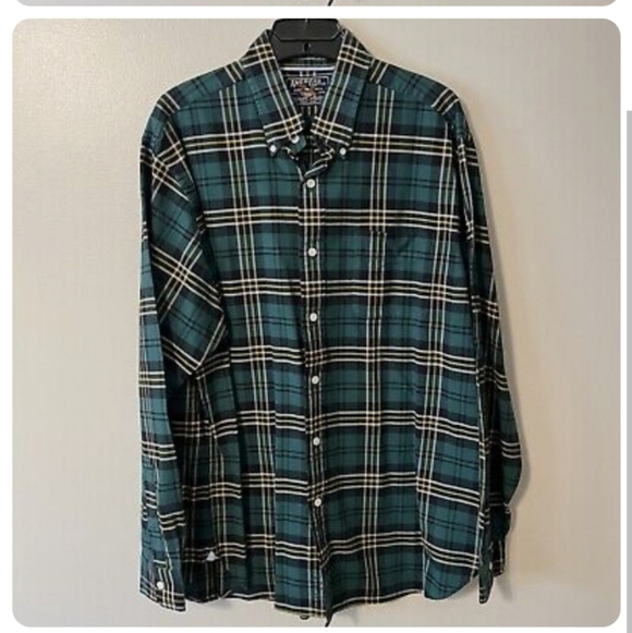 American Living Other - NWT American Living Mens Plaid Longsleeve